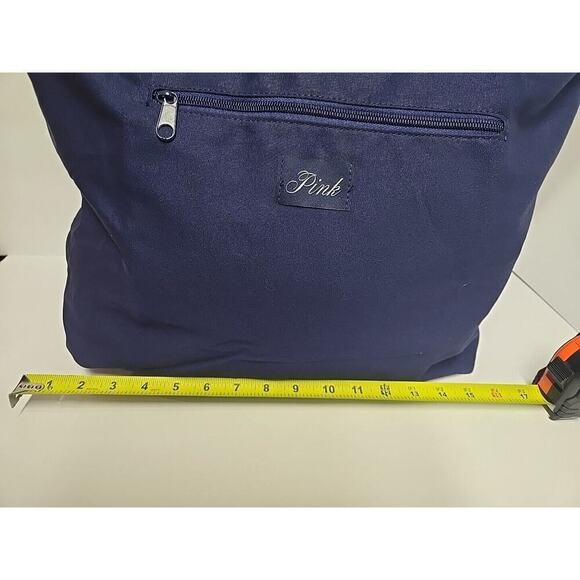 Victoria's Secret Pink Tote Bag Overnight Bag Small Floral Pattern 2 Sides Large - Picture 12 of 16